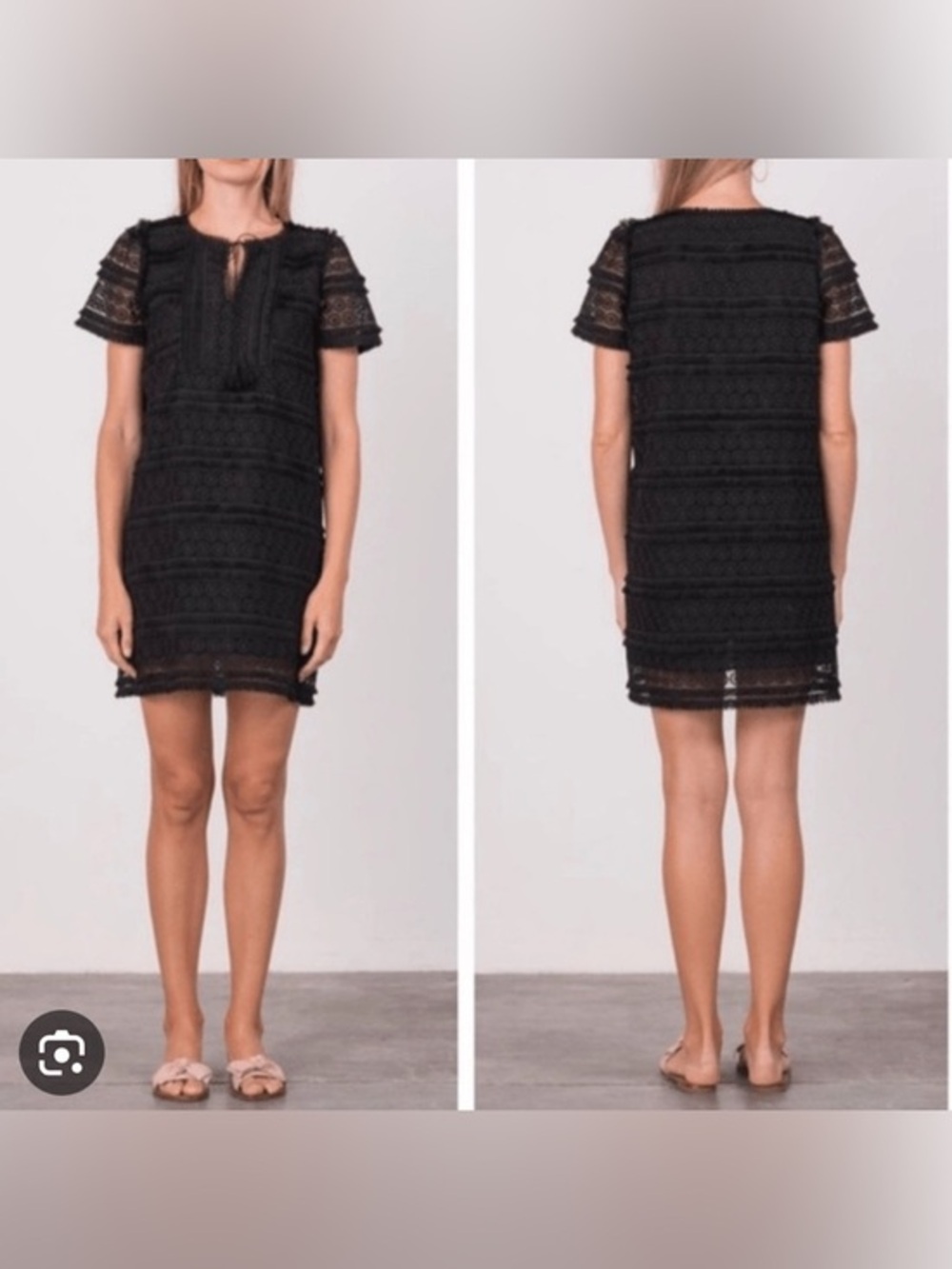 Margaret O'Leary LACE DRESS size XS  pristine condition